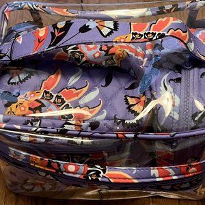 Vera Bradley 3 pc Cosmetic Set mural garden 8NWT $75